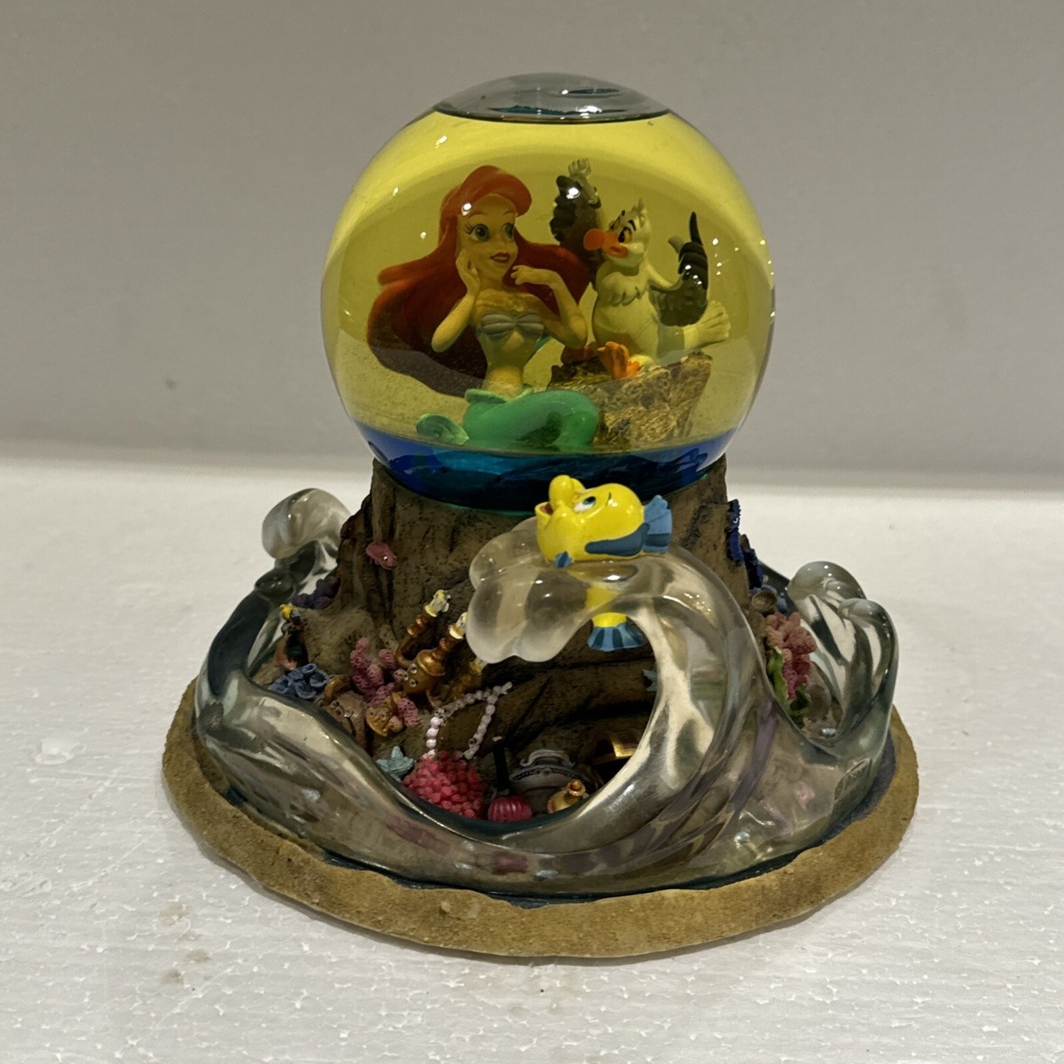 The Little Mermaid Snowglobe Ariel's Treasure Trove | eBay