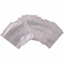 100 Pack of 2 Inch x 3 Inch Clear Reclosable Poly Bags - 2 MIL zip lock bag