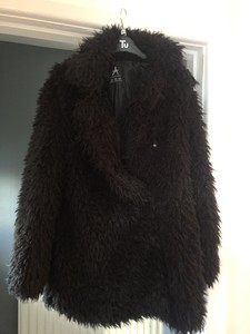 black teddy coat ebay