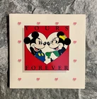 ❤️ Valentine’s Day ❤️ 1988 DISNEY MICKEY & MINNEY One Troy oz .999 Fine Silver