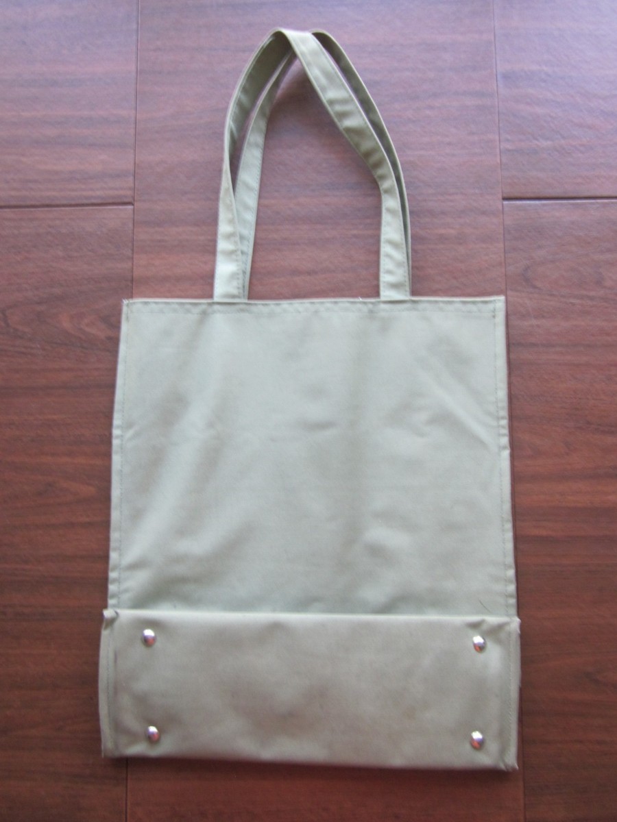 HARRODS KNIGHTSBRIDGE Canvas Tote Shopping Travel Shopper Bag