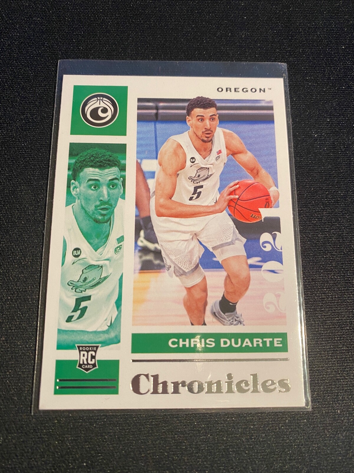 2021-22 PANINI CHRONICLES DRAFT PICKS #18 CHRIS DUARTE! $1 SHIPPING!