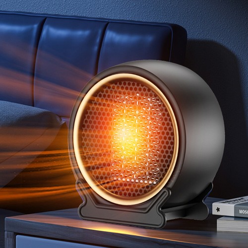 Ceramic Electric Space Heater Fan Heater 1200W Small Space Personal Home Office - Picture 3 of 25