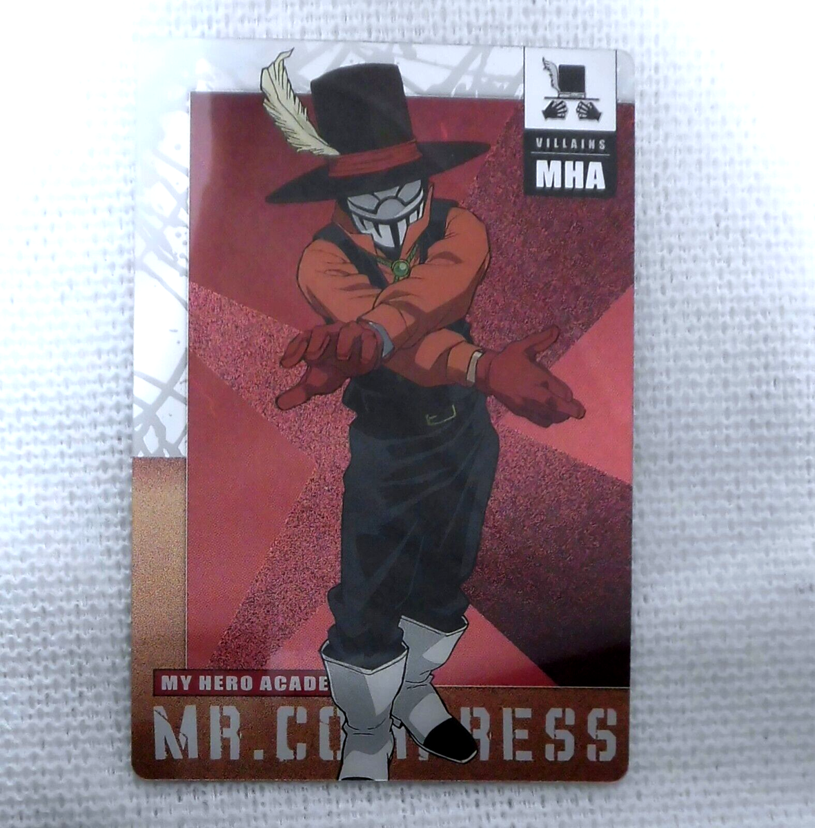 My Hero Academia Plastic Card Mr.Compress 1-12 | eBay