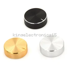 Aluminum Volume Control Rotary Knob For Dia. 6mm Potentiometer