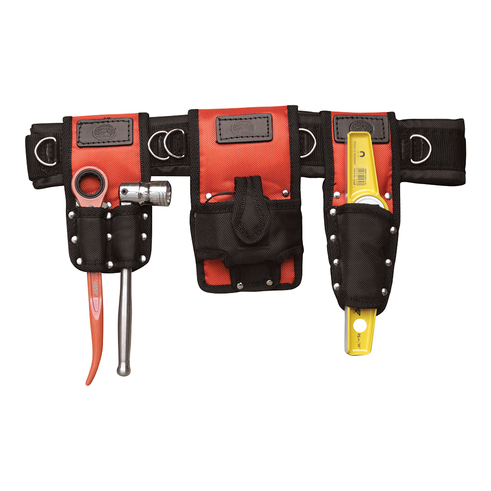 Scaffold Tool Belt Set Ballistic Nylon - With Tools & XL Belt (41-50 Inch Waist)