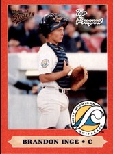 1999 Midwest League Prospects Multi-Ad #27 Brandon Inge Lynchburg Virginia Card