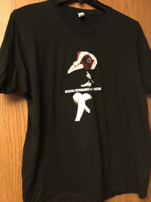 Jessica Hernandez & The Deltas - Black Shirt - XL.  
