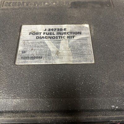 KENT MOORE TOOL J-34730-E, PORT FUEL INJECTION DIAGNOSTIC KIT SET