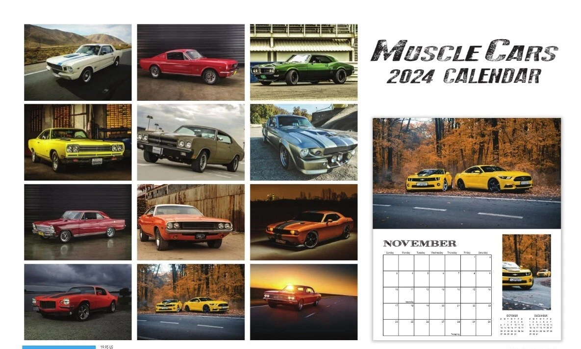 Classic Mopars 2024 Calendar Britt Colleen