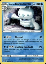 2x (SWSH02-048) Galarian Darmanitan Rare Pokemon Rebel Clash Card # 48