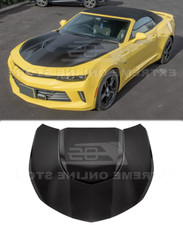 Zl1 Style Front Hood For 16-up Chevrolet Camaro Aluminum Air Vented Cover New