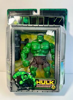 Super-Poseable Leaping HULK w/ Bungee Cord Toy Biz Marvel Avengers
