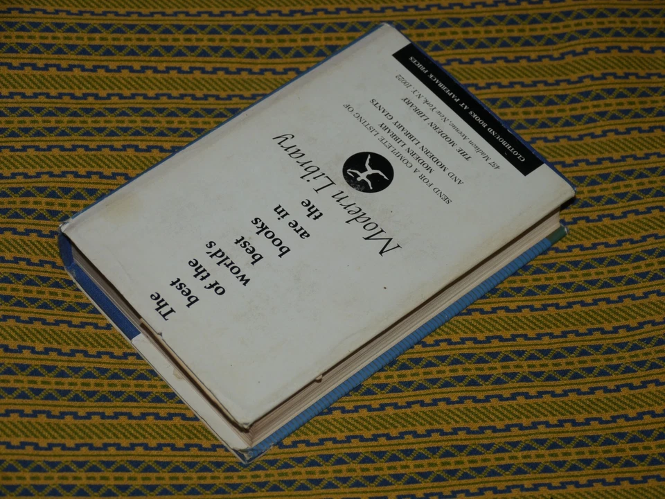 Herman Melville MOBY DICK Vintage Modern Library No 119 (1950) Hardcover + DJ Foto 3 de 4