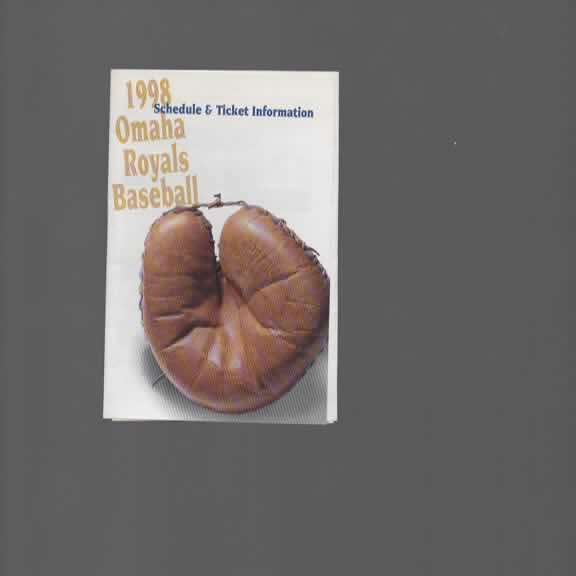 1998 OMAHA ROYALS POCKET SCHEDULE