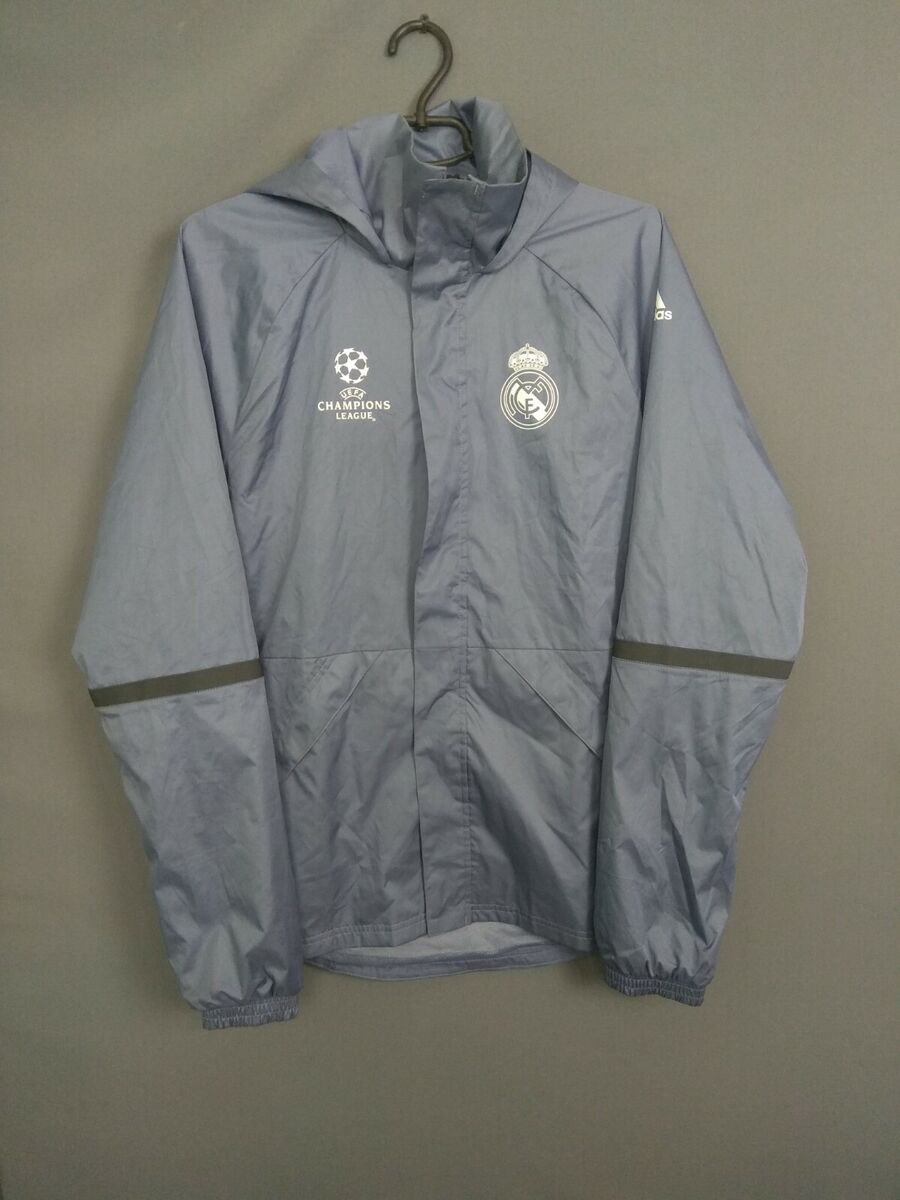 Real Madrid Jacket Size SMALL Full Zip Soccer Football Real Madrid Jacket Size SMALL Full Zip Soccer Football