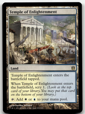 MTG Temple of Enlightenment Born of the Gods 163 Regular Rare