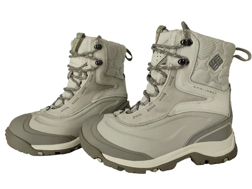 Columbia Bugaboot Plus III Winter Snow Boots Omni-Heat Womens Size 8 BL1490-105