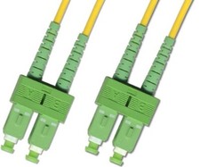 150M Singlemode Duplex Fiber Optic Cable 9/125 SC APC Patch Cable Patch Cord