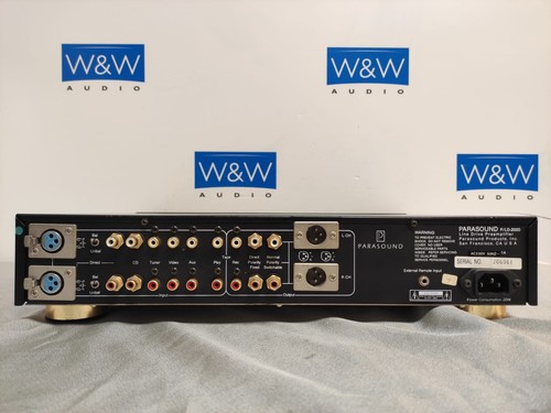 Parasound P/L D-2000, High End Vorverstärker Preamplifier - Bild 5 von 5