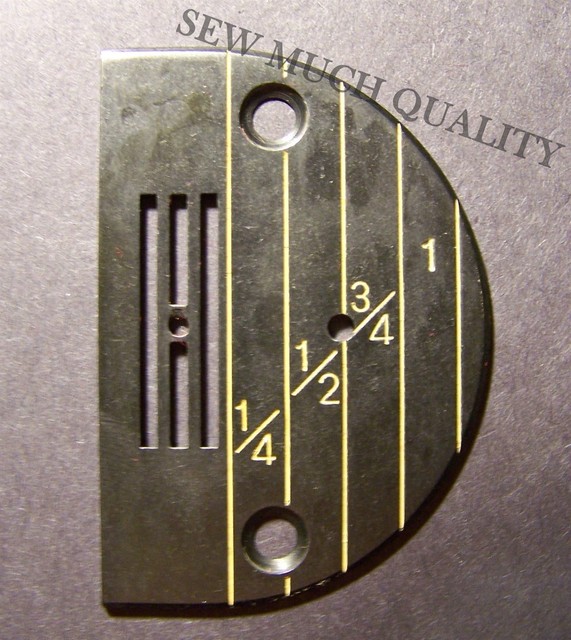 NEEDLE THROAT PLATE Most 31 Type Lockstitch Machines Brother Consew