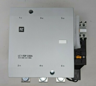 C&S LC1-FDP-330A 3P 330A CONTACTOR 100KW/240V 160KW/500V 200KW/690V 24VDC 0189