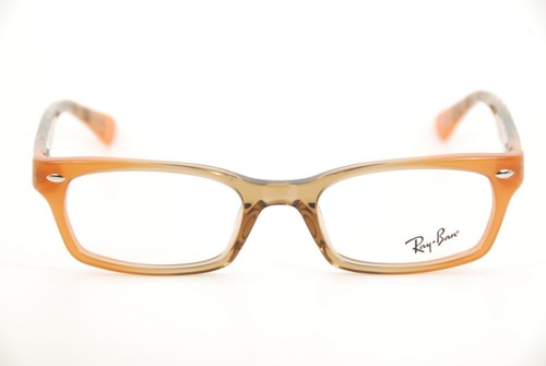 Authentic Ray Ban RB 5150 5487 Clear Brown Pink 50mm Frames Glasses RX-able  | eBay