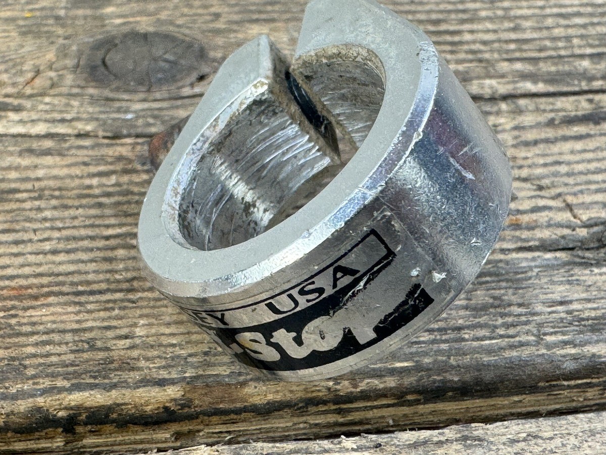 Odyssey Pozi Stop Seat Clamp 1” Old School Bmx Silver | eBay