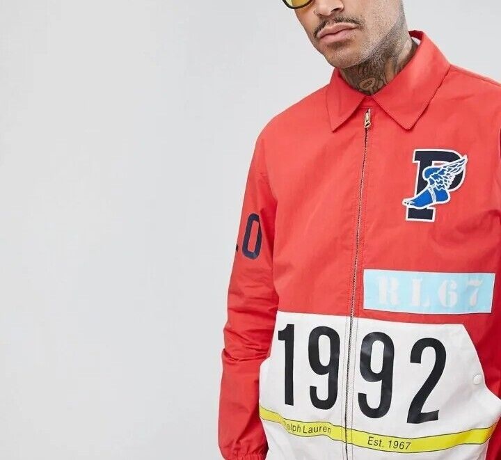 Polo Ralph Lauren Vintage Stadium 1992 Plates Jacket Polo Ralph Lauren Vintage Stadium 1992 Plates Jacket