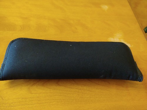 Handmade Kitchen Knife 9.5" suitable for chopping/dicing/fabric holder w/zipper - Picture 6 of 7