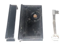 Antique Vintage Rim Lock Set W/ Key