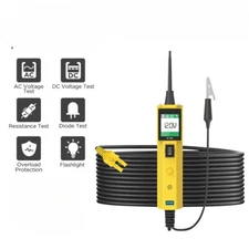 Car Electrical Circuit Tester Probe Scanner Auto LED Display Voltage DigitalTool
