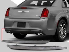 Euro Clear Lens Rear Bumper Reflectors Pair Hemi C S For 2015-2018 Chrysler 300 Euro Clear Lens Rear Bumper Reflectors Pair Hemi C S For 2015-2018 Chrysler 300