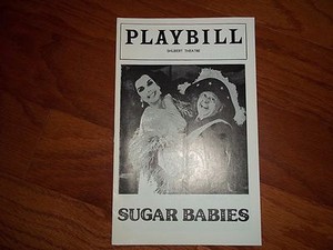 SUGAR BABIES Playbill MICKEY ROONEY / ANN MILLER / ANN JILLIAN Tryout PHILA 1979
