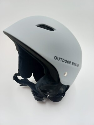 OutdoorMaster Kelvin Skihelm Snowboardhelm fürJugendliche  Size M Grau ohne Box