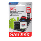 SanDisk 128GB Ultra microSD Speicherkarte A1 + SD Adapter SDXC Memory Zone Neu 