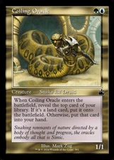 NM Retro Coiling Oracle, MTG, Ravnica Remastered, Magic the Gathering, 361