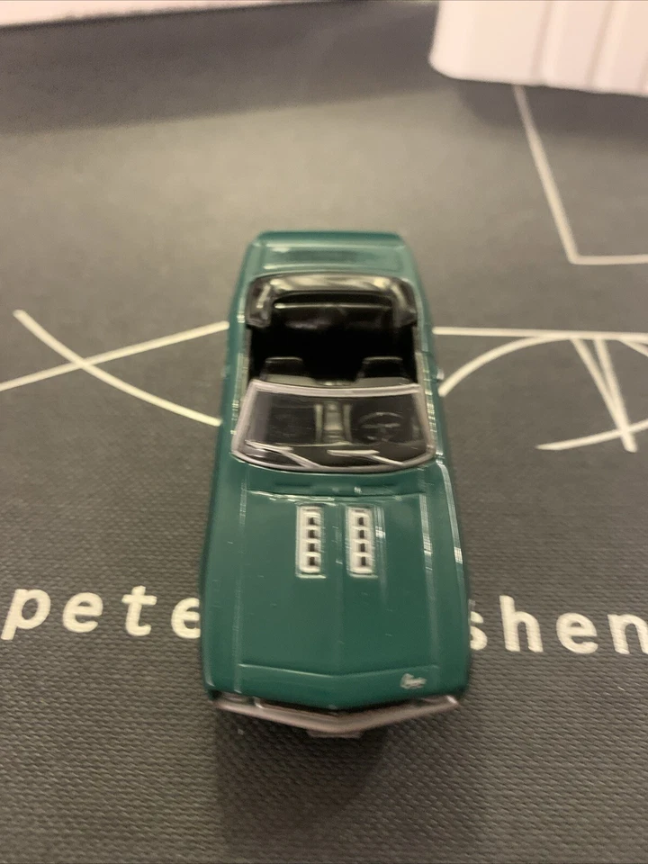 Chevrolet Camaro SS 1969 1/64 alta velocidad convertible verde - en caja Foto 3 de 4