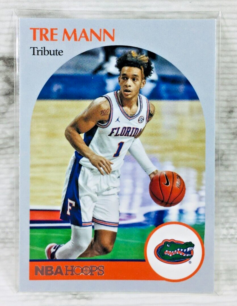 2021 PANINI CHRONICLES HOOPS RETRO DRAFT PICKS #71 TRE MANN RC ROOKIE CARD!