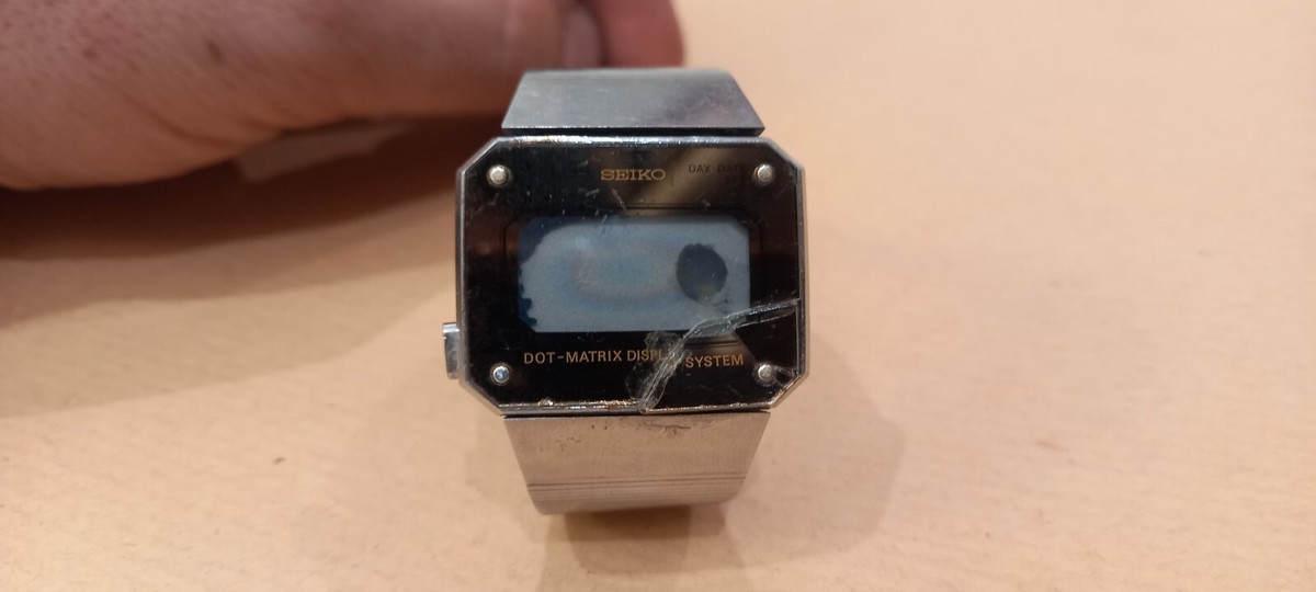 Seiko Vintage DO31-401A Dot Matrix System for parts or repair not