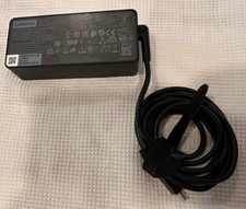 Lenovo Computer Laptop Power Cord Model ADLX65YLC3D missing Wall Plug-In Piece