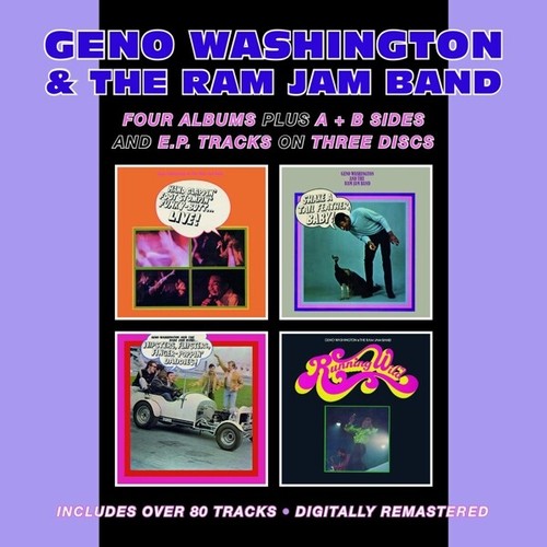 GENO & THE RAM JAM BAND WASHINGTON - HAND CLAPPIN' FOOT STOMPIN'/  3 CD NEW - Picture 1 of 2