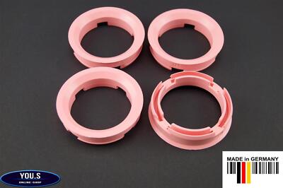 4 x ZENTRIERRINGE 72,6 - 57,1 mm für Audi VW Seat Skoda RC Brock Keskin Z19D