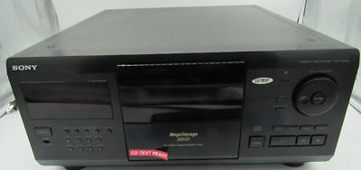 Sony CDP-CX250 Mega Changer 200CD Changer Remote Control Included