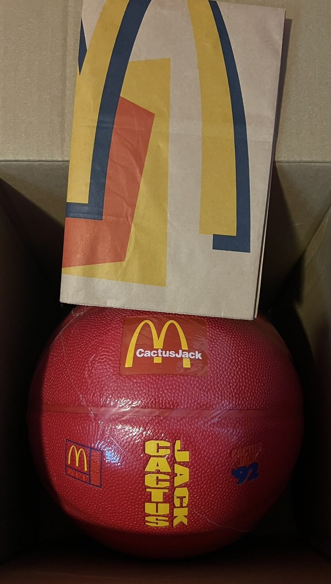 Cactus Jack McDonald's バスケットボール Travis Scott X McDonald's Cactus Jack '92 Basketball w