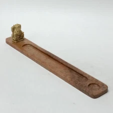 Mini Ganesh Stone Single Incense Stick Holder Burner 10.5" Inches Made in India