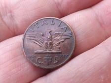 Vittorio Emanuele III 5 centesimi impero 1936