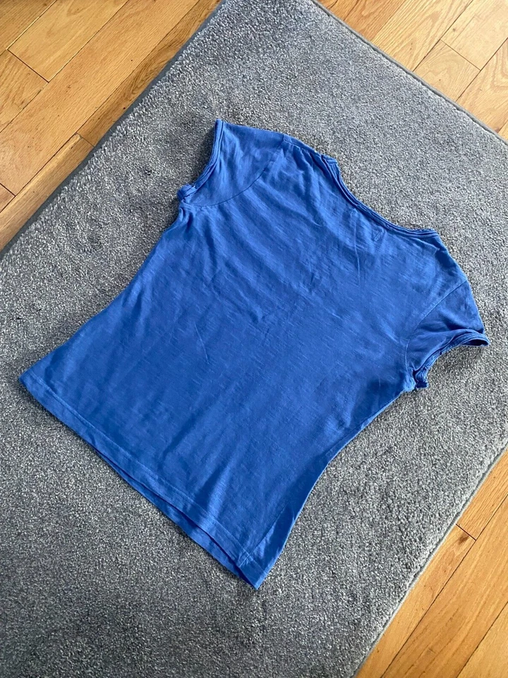 TOM TAILOR Girls T-Shirt - Junior Large, Blue - EXCELLENT - Image 3 of 3