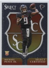 2024 Panini Select Certified Rookies Michael Penix Jr #9 0e1b