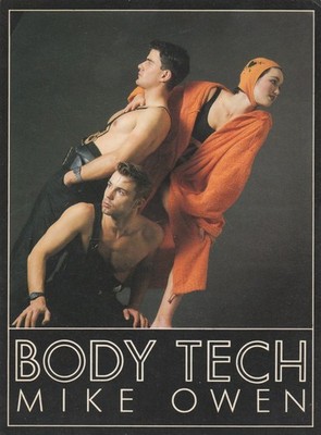 Mike Owen Body Tech V Athena International 80er 90er Mode Kunst Postkarte